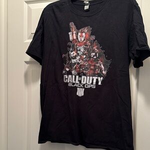 Call of Duty Black Ops Men's Graphic Tee - Black